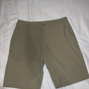 Hang Ten Men's Khaki Flat Front Shorts